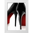 thumbnail image 1 of Design Fabrikken 17x24 White Modern Wood Framed Museum Art Print Titled - Fashion Red 1, 1 of 4