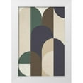 thumbnail image 1 of Design Fabrikken 17x24 White Modern Wood Framed Museum Art Print Titled - Weave 1, 1 of 4