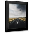 thumbnail image 1 of Design Fabrikken 18x24 Black Modern Framed Museum Art Print Titled - The Way Out, 1 of 5