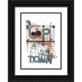 thumbnail image 1 of Design Fabrikken 18x24 Black Ornate Wood Framed with Double Matting Museum Art Print Titled - Up Side Down 2, 1 of 4