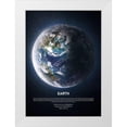 thumbnail image 1 of Design Fabrikken 18x24 White Modern Wood Framed Museum Art Print Titled - Earth, 1 of 4