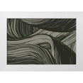 thumbnail image 1 of Design Fabrikken 24x17 White Modern Wood Framed Museum Art Print Titled - Brushed 1, 1 of 4