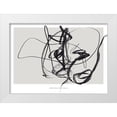 thumbnail image 1 of Design Fabrikken 24x18 White Modern Wood Framed Museum Art Print Titled - Lines 2, 1 of 4