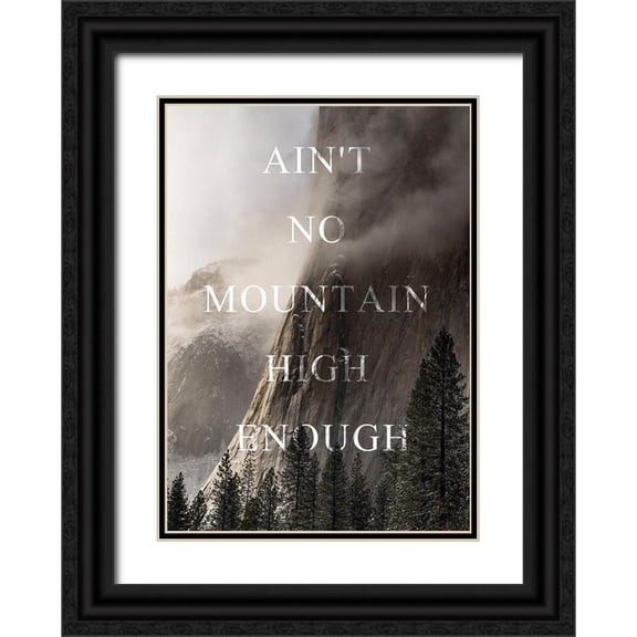 Design Fabrikken 24x32 Black Ornate Wood Framed with Double Matting Museum Art Print Titled - Bishop 2