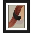 thumbnail image 1 of Design Fabrikken 24x32 Black Ornate Wood Framed with Double Matting Museum Art Print Titled - Fibers 6, 1 of 4