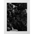 thumbnail image 1 of Design Fabrikken 24x32 White Modern Wood Framed Museum Art Print Titled - Black Rock, 1 of 4