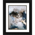 thumbnail image 1 of Design Fabrikken 25x32 Black Ornate Wood Framed with Double Matting Museum Art Print Titled - Waterfall, 1 of 4