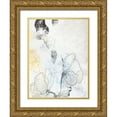 thumbnail image 1 of Design Fabrikken 25x32 Gold Ornate Wood Framed with Double Matting Museum Art Print Titled - Nowhere Land 1, 1 of 4