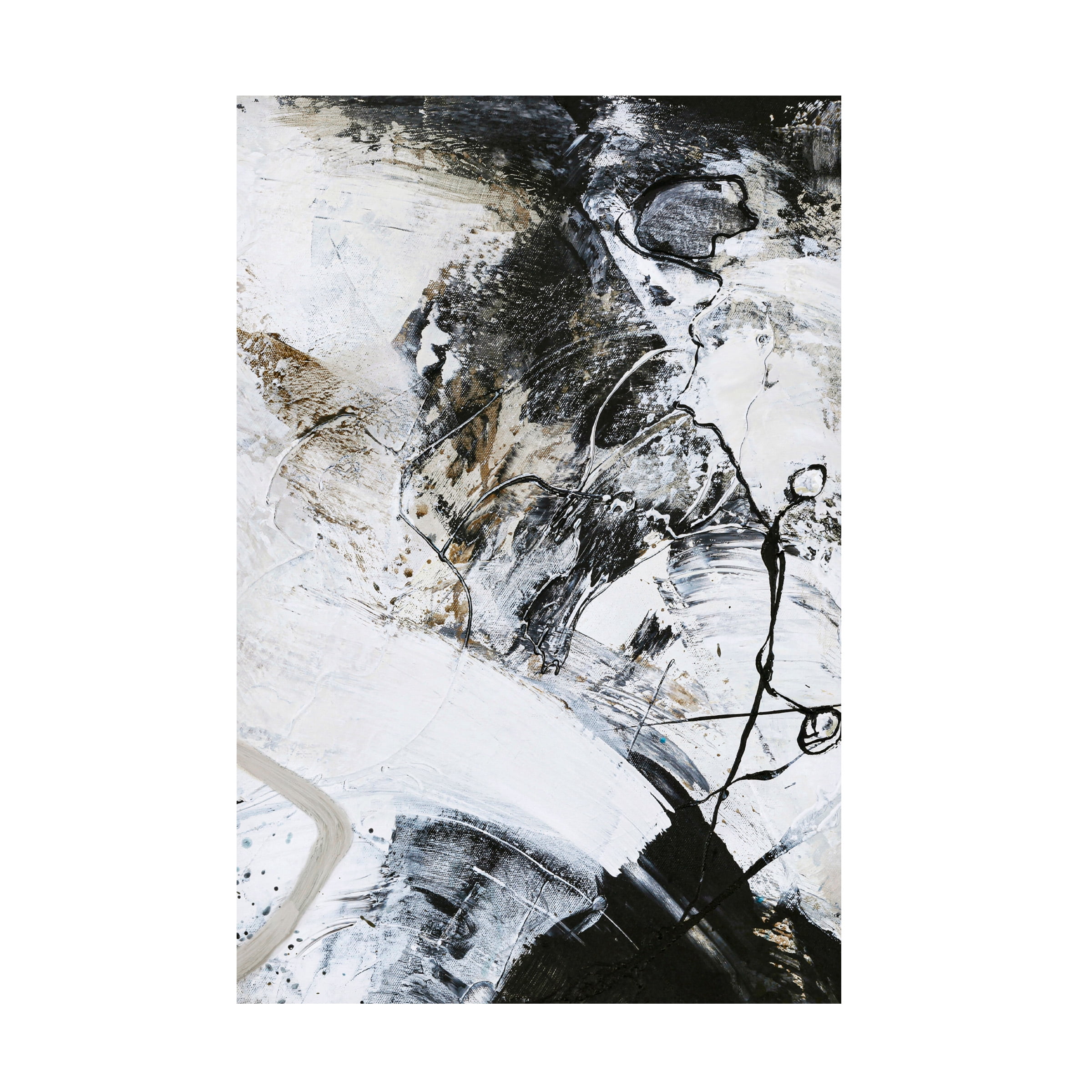 Design Fabrikken 'Black and White 1' Canvas Art