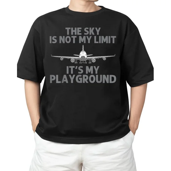 Design For Men Women Aviation Airplane Pilot T-Shirt Hot Unisex S-4XL