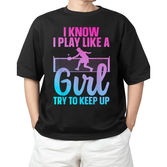 Design For Women Pickle Ball Player T-Shirt Hot Unisex S-4XL