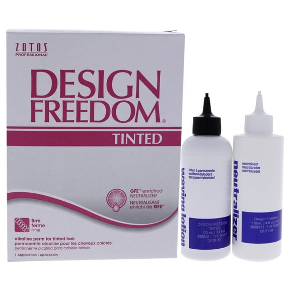 Design Freedom Tinted Alkaline Permanent by Zotos for Women - 1 Application Treatment
