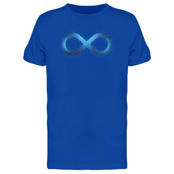 Design Futuristic Infinity Logo T-Shirt Men -Image by Shutterstock, Male Medium