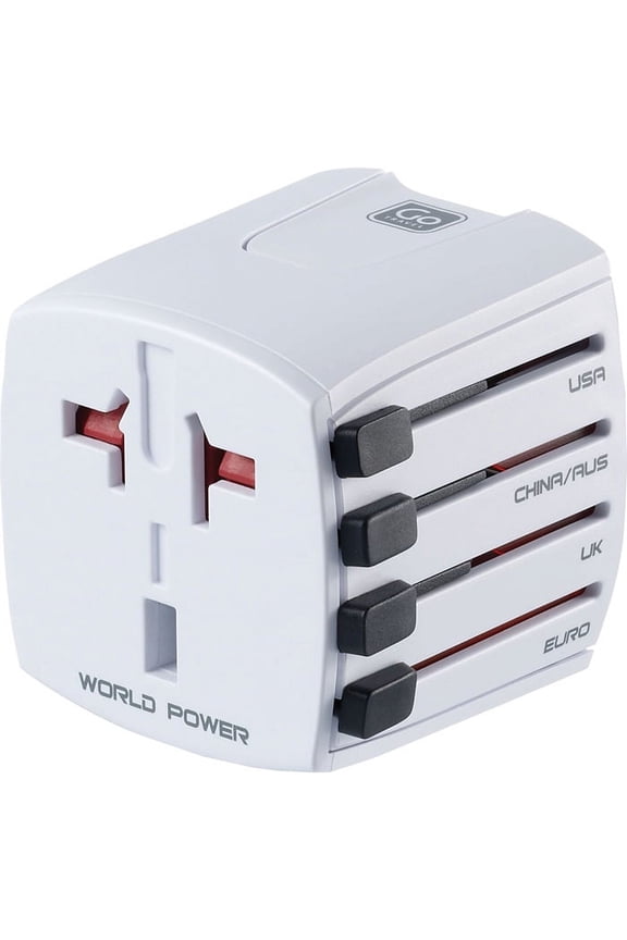 Luggage Worldwide Adaptor, White, One Size