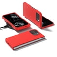 thumbnail image 1 of Design for Google Pixel 9 Pro Fold Case with Hinge Protection, Liquid Silicone Soft Gel Rubber Heavy Duty Shockproof Anti Scratch Cover Full Body Protective Phone Case,Red, 1 of 5