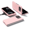 thumbnail image 1 of Design for Google Pixel 9 Pro Fold Case with Hinge Protection, Liquid Silicone Soft Gel Rubber Heavy Duty Shockproof Anti Scratch Cover Full Body Protective Phone Case,Pink, 1 of 5