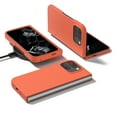 thumbnail image 1 of Design for Google Pixel 9 Pro Fold Case with Hinge Protection, Liquid Silicone Soft Gel Rubber Heavy Duty Shockproof Anti Scratch Cover Full Body Protective Phone Case,Orange, 1 of 5