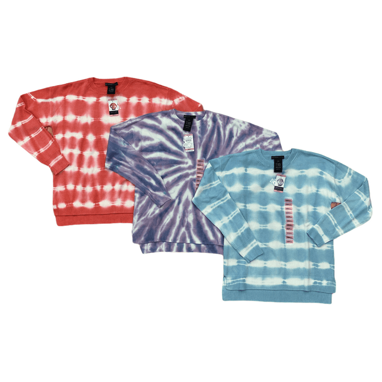Walmart tie dye sweater sale
