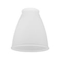 thumbnail image 1 of Design House Millbridge White 4.5" Ceiling Fan Replacement Ribbed Glass Globe, 1 of 6