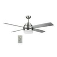 thumbnail image 1 of Design House Cali 52" Indoor Ceiling Fan with LED Kit, 4-Blades, and Wall Control, Brushed Nickel, 1 of 24