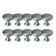 thumbnail image 1 of Design House 10-Pack Midtown 5/8" Diameter Round Door and Cabinet Knobs, Satin Nickel, 1 of 15