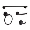 thumbnail image 1 of Design House 188581 Kimball 4-Piece Bathroom Hardware Accessory Kit Satin Black, 1 of 11