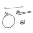 thumbnail image 1 of Design House 188722 Graz 4-Piece Bathroom Hardware Accessory Kit Satin Nickel, 1 of 12