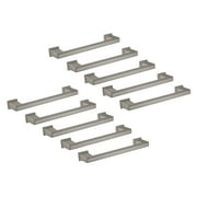 Design House 189159 Gage 5 in. Center-to-Center Kitchen Drawer Pulls Cabinet Handles Satin Nickel, (10-Pack)