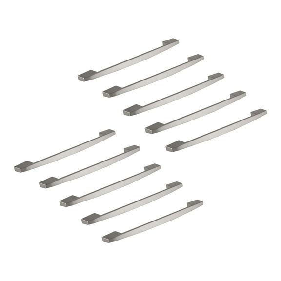 Design House 10-Pack Brody 5" Center to Center Cabinet Drawer Pulls, Satin Nickel