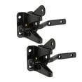thumbnail image 1 of Design House 2-Pack Self-Locking Heavy Duty Gate Latch, Matte Black, 1 of 12