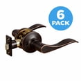 thumbnail image 1 of Oile Rubbed Bronze Passage Door Lever 6-Pack, 1 of 15