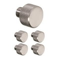 thumbnail image 1 of Design House Porter 5-Pack Contemporary 1" Round Cabinet Knobs, Satin Nickel, 1 of 20