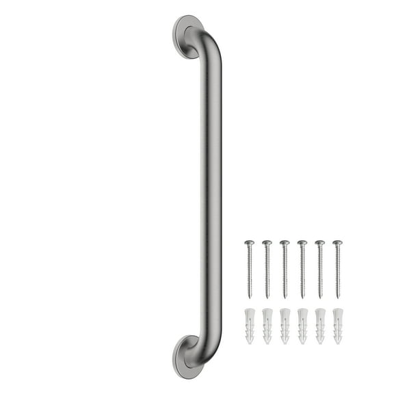 Design House 514075 Commercial Safety Grab Bar 18-inch Polished Stainless Steel
