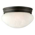 thumbnail image 1 of Design House Millbridge Traditional Indoor Flush Mount Ceiling Light, 1 of 14