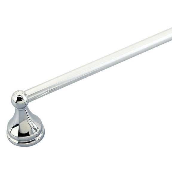 Design House Allante 24" Wall Mount Towel Bar, Polished Chrome