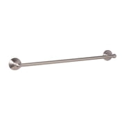 Design House Calisto Wall Mounted Bathroom 24" Towel Holder, Satin Nickel