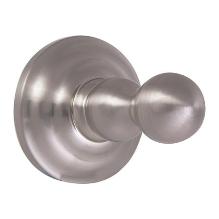 Design House Calisto Single Bathroom Robe Hook, Satin Nickel
