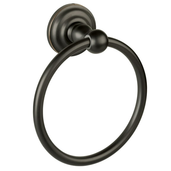 Design House Calisto Wall Mounted Bathroom Towel Ring, Oil Rubbed Bronze