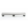 thumbnail image 1 of Design House 542811-SS 24" Linear Shower Drain Modern Contemporary, Stainless Steel, 1 of 12