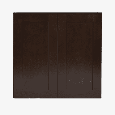 Design House Brookings Solid Wood Ready to Assemble Wall Kitchen Cabinet (30" x 12" x 36"), Espresso