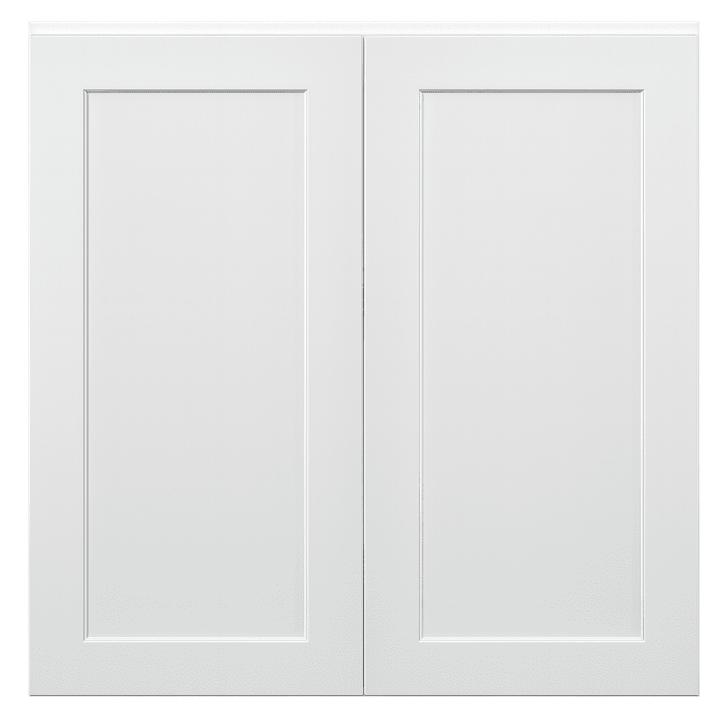 Design House Brookings Ready to Assemble Shaker Style Wall Kitchen Cabinet (36" x 36" x 12"), Sherwin Williams® White