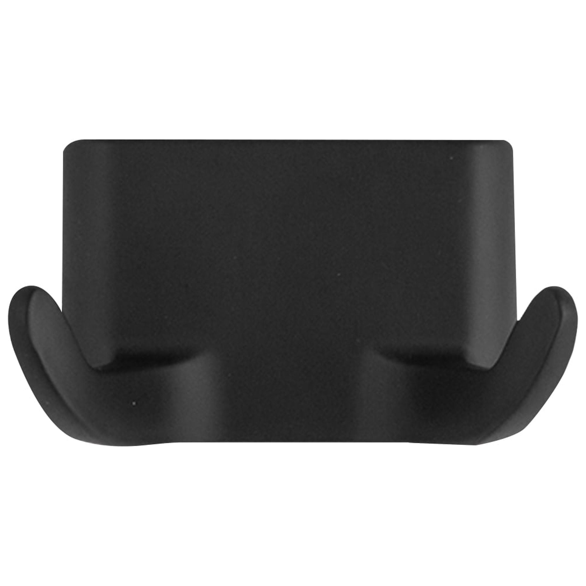 Matte Black Double Robe Hook with Aluminum and Zinc