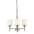 thumbnail image 1 of Design House Aubrey 3-Light Indoor Dimmable Chandelier with Frosted Glass, 1 of 16