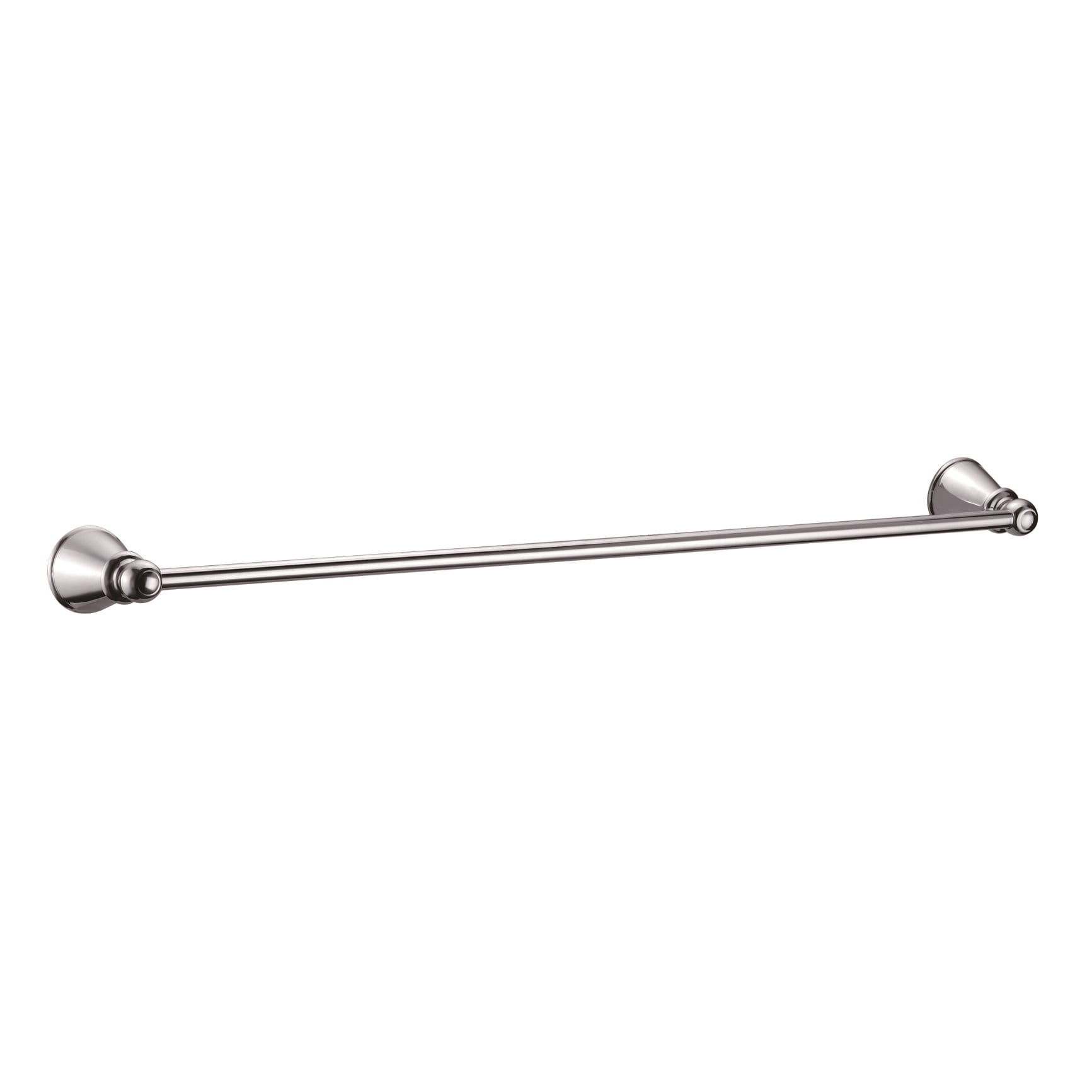 Polished Chrome 24-inch Wall Mounted Towel Bar