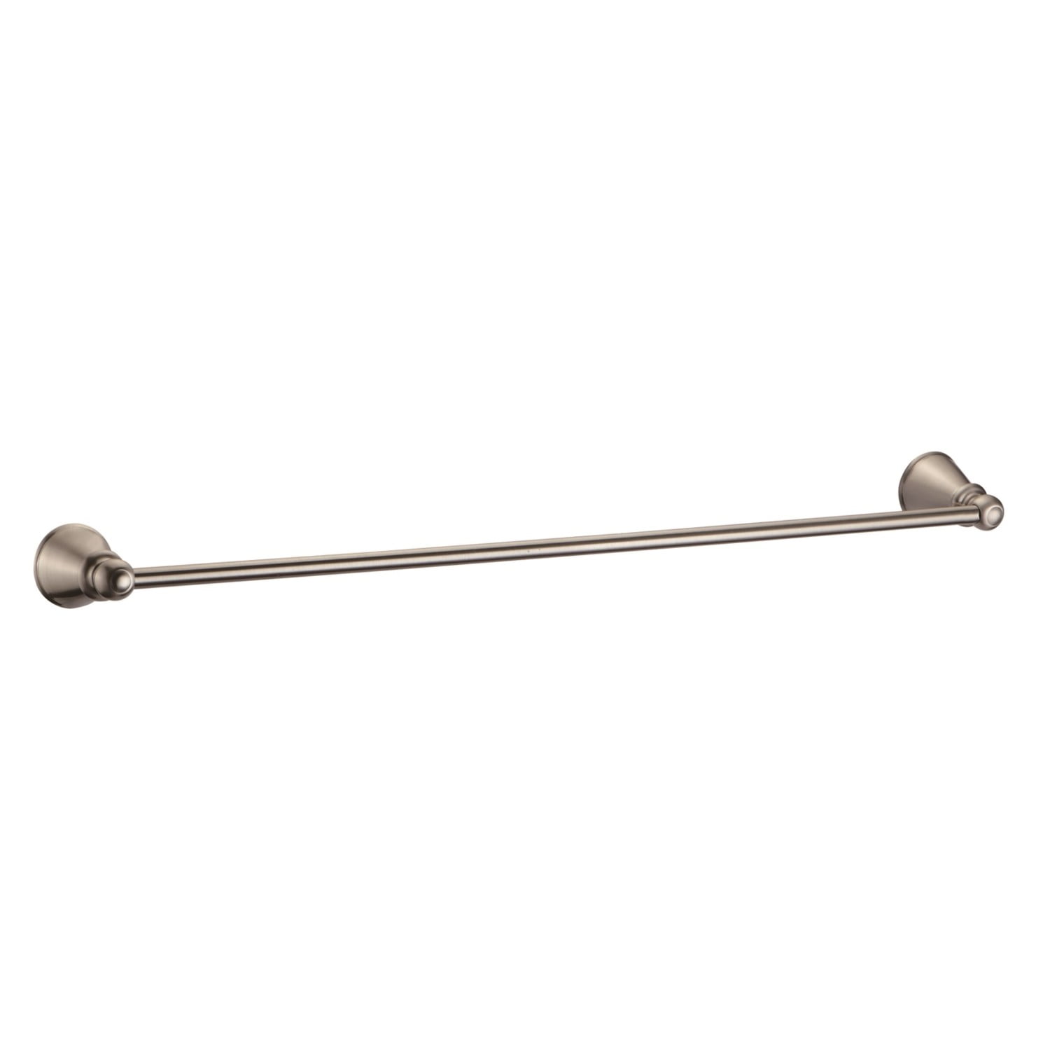 Elegant Satin Nickel Wall Mounted 18-Inch Towel Bar