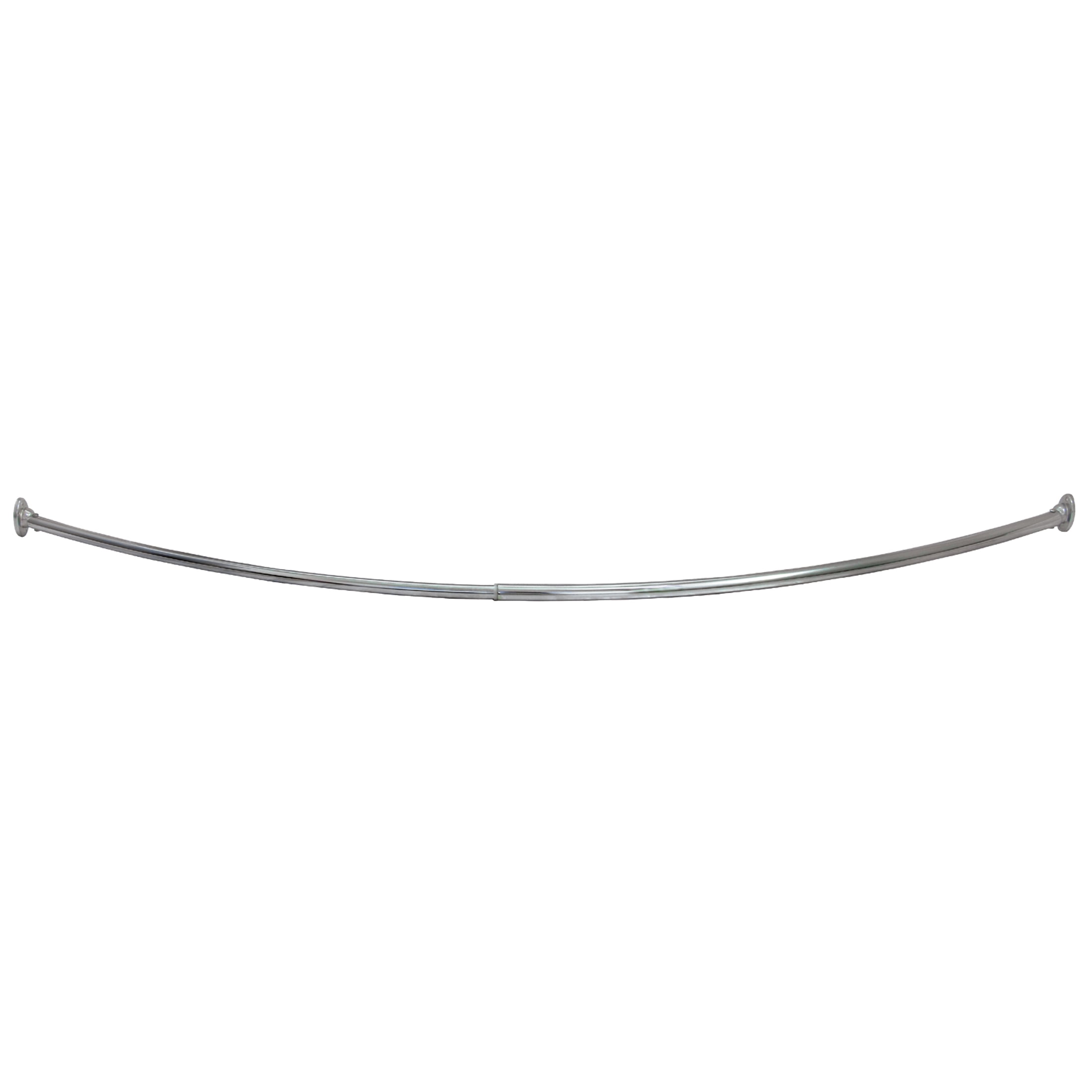 Design House 558494 Curved Shower Rod, Satin Nickel