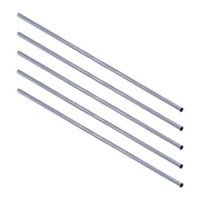 Design House 559146 72-inch Stainless Steel Shower Rod 5-Pack Polished Chrome
