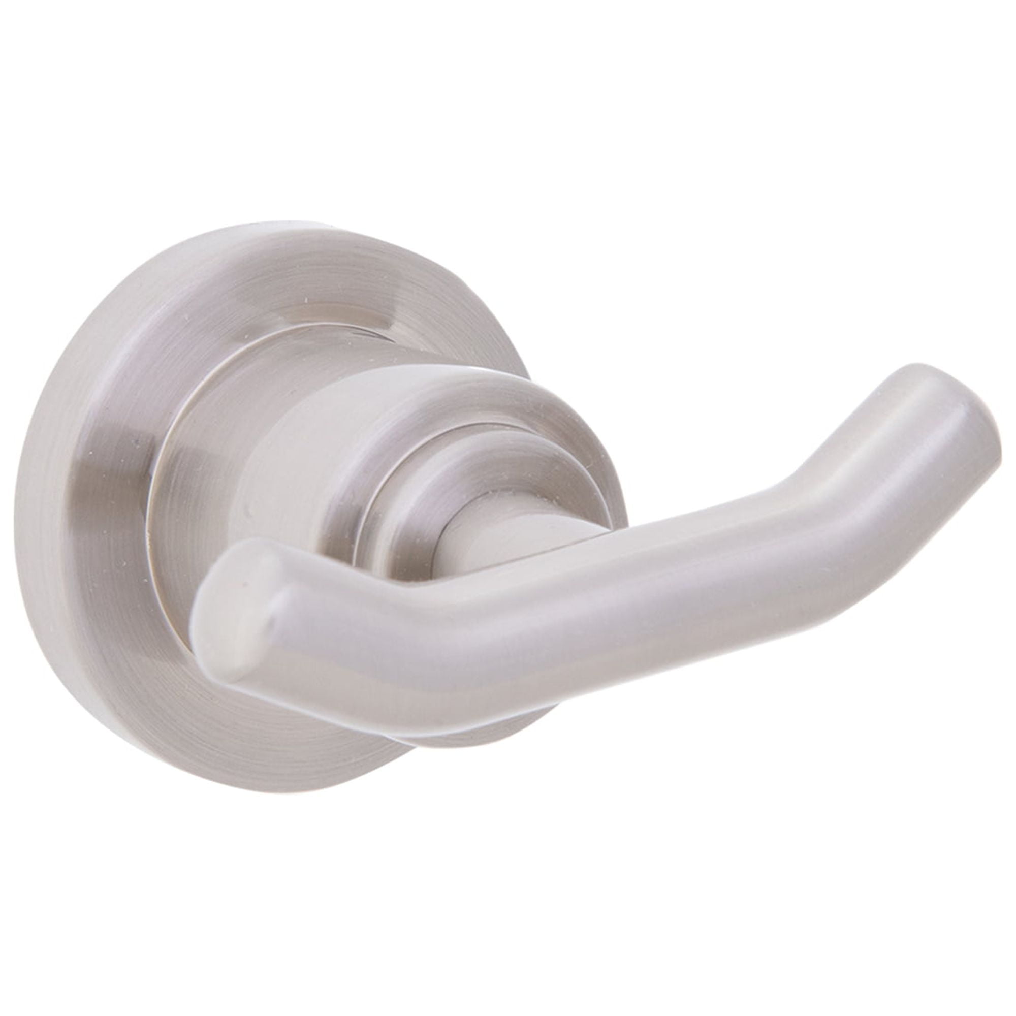 Geneva Satin Nickel Double Wall Mounted Robe Hook