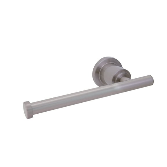 Design House Geneva Modern Bathroom Toilet Paper Holder, Satin Nickel
