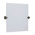 Design House 560961 Millbridge Square Pivot Mirror, Oil Rubbed Bronze